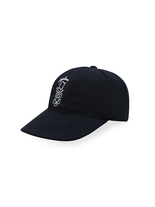 Mul logo cap Noir