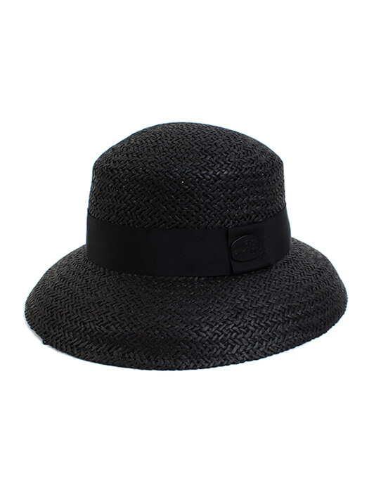 Italy Black Summer Fedora 파나마햇