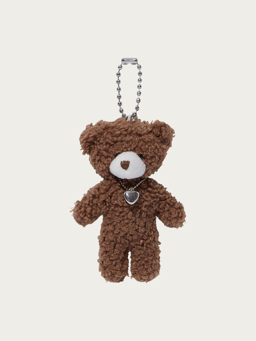 HEART BEAR KEYRING