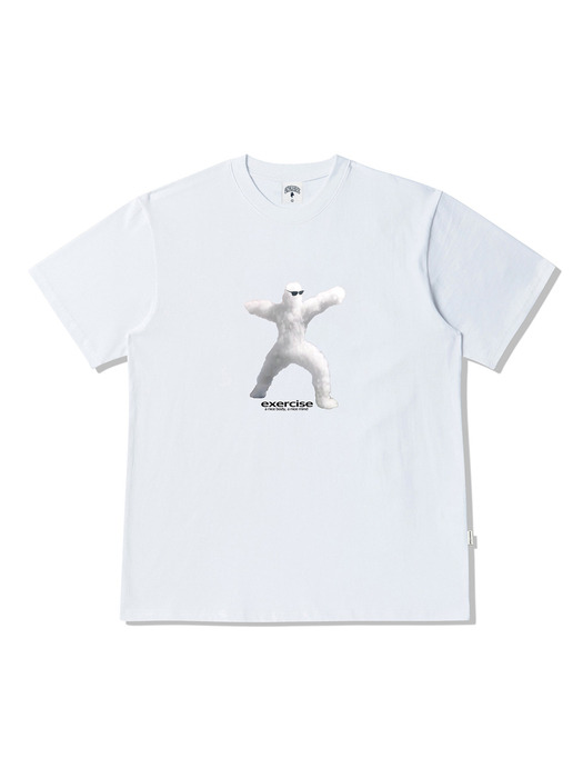 Athletic Cloud T-SHIRT_WHITE