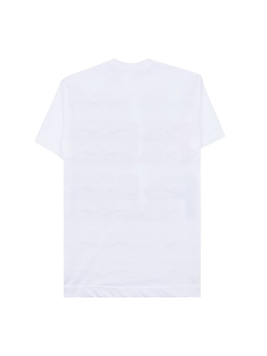 [꼼데가르송] 코튼 반팔 티셔츠 FKT006 WHITE