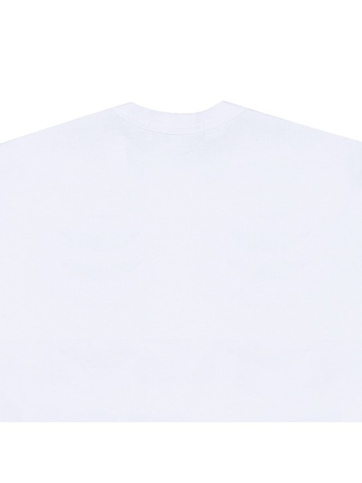 [꼼데가르송] 코튼 반팔 티셔츠 FKT006 WHITE