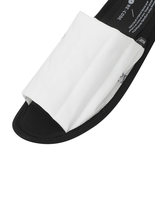 Open Toe Quilting Airbag Sliper(Half Label)_RYAAS24806IVX