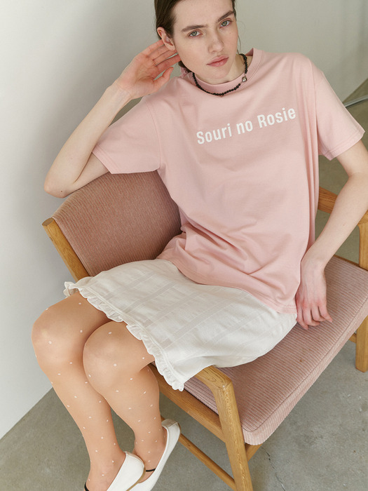 Rosie Ruffle Linen Skirts White_S241SK03