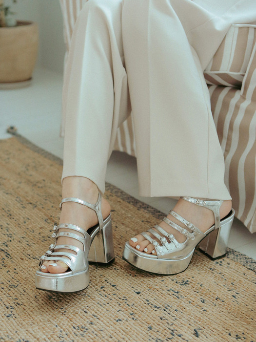 fel3082 chunky heel strap sandal _ 3colors