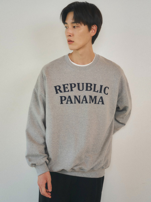 Heavy Cotton Panama Sweat Shirt 4color