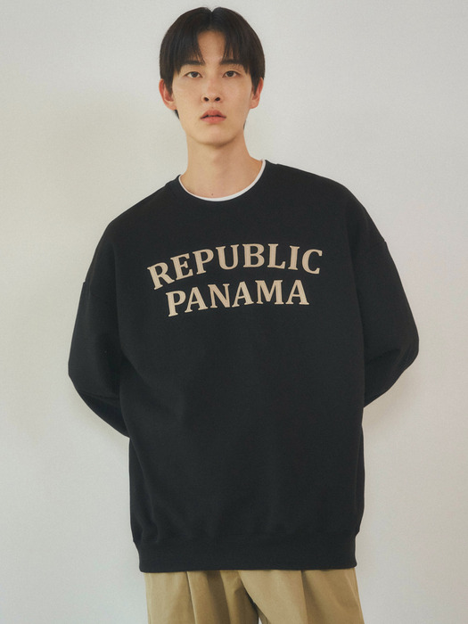 Heavy Cotton Panama Sweat Shirt 4color