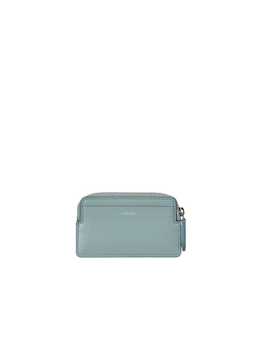 Perfec Slim Zipper Card Wallet (퍼펙 슬림 지퍼 카드지갑) Reef Green