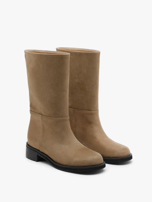 MONO Suede Middle & Long Boots (2color)