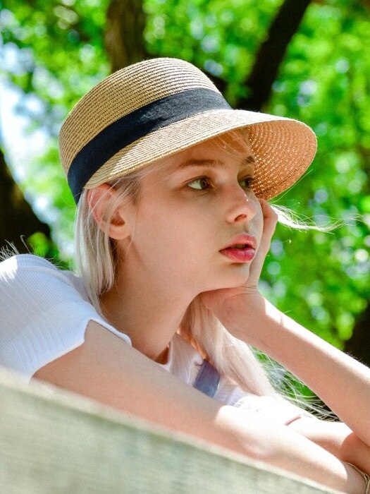 Lady London Panama Hat (Beige)