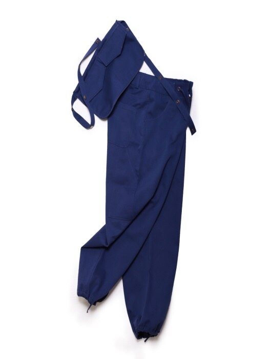 DUBLIN Cozy Wide Pants + Penny Bag(Blue)