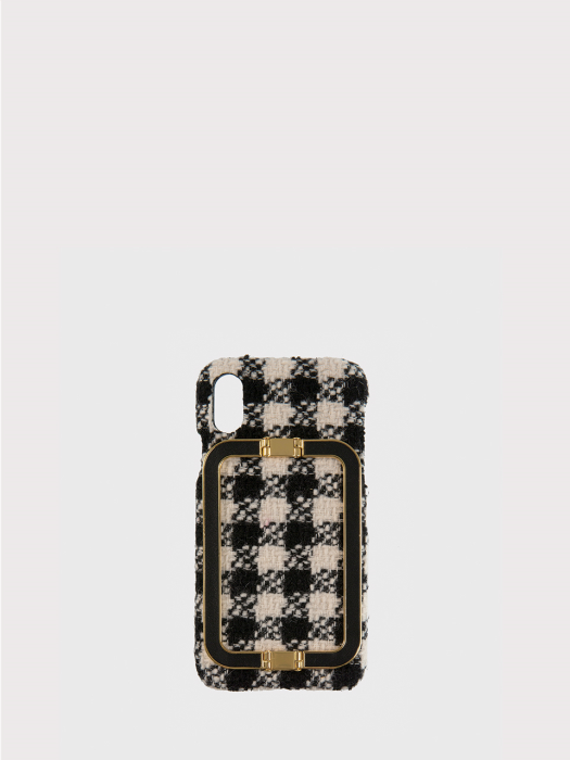 IPHONE X/XS CASE LINEY GINGHAM CHECK