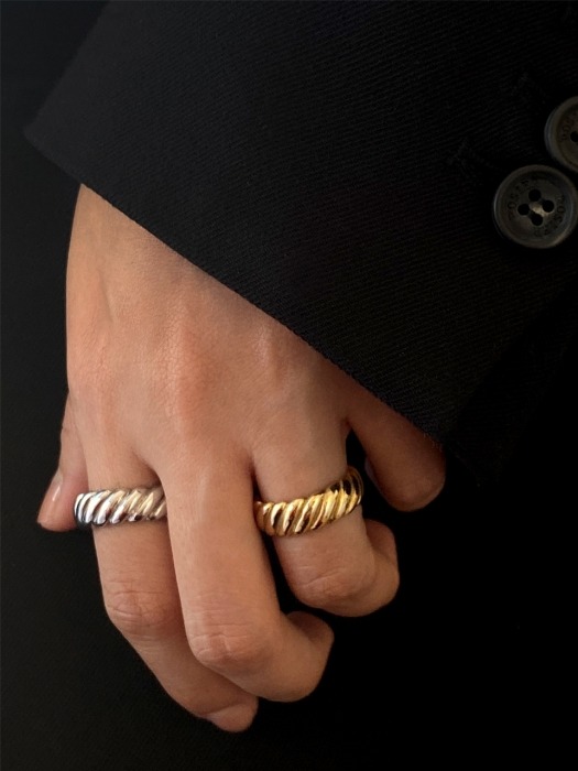 ROPE RING_Gold