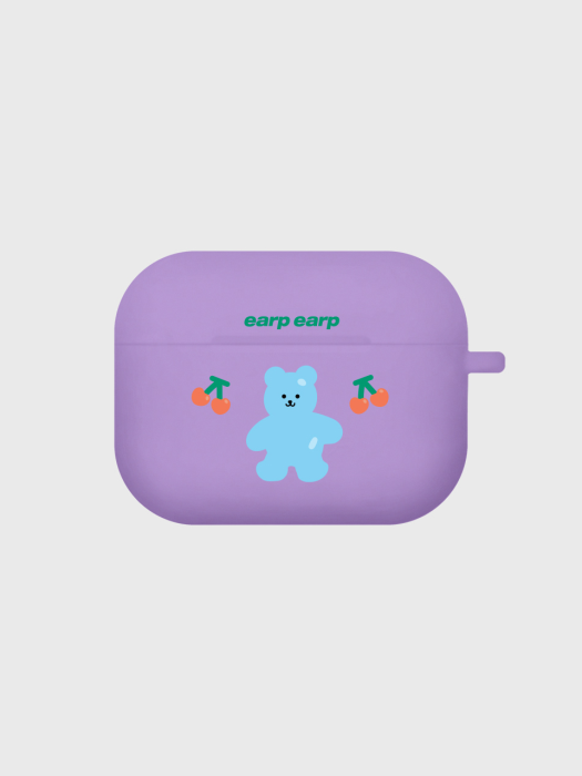 two cherry bear-purple(Air pods pro)