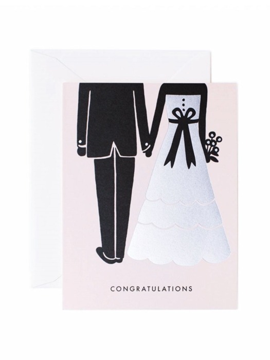 Congrats Beginnings Card 웨딩 카드