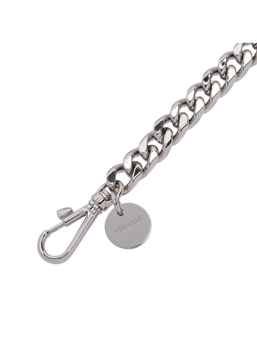 Pearl Metal Chain Handle Strap