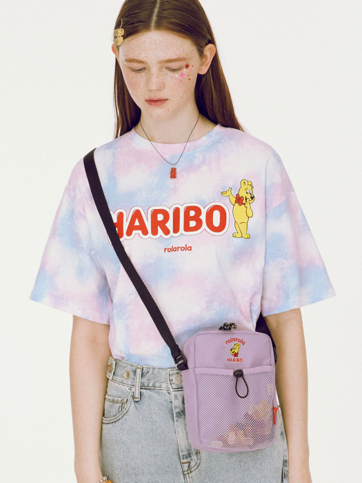 (BG-20331) ROLAROLA X HARIBO SHOULDER BAG LAVENDER