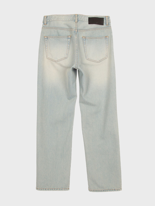 WIDE JEANS USED BLUE
