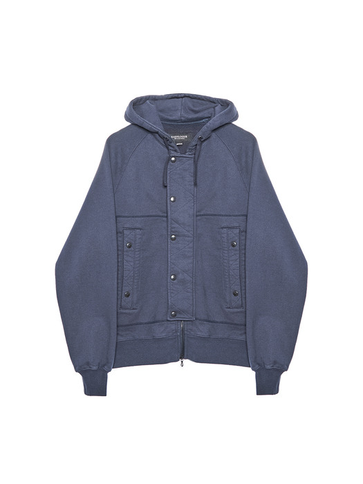 AF HOODED SWEAT JUMPER / NAVY