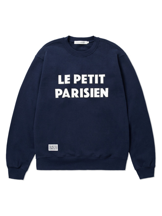 MARITHE CAMPAIGN SWEATSHIRT navy