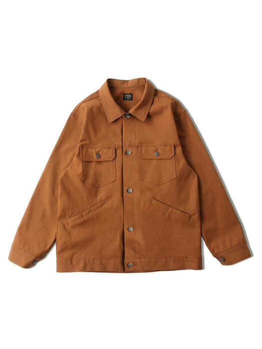 4POCKET TRUCKER JACKET [Carmel]