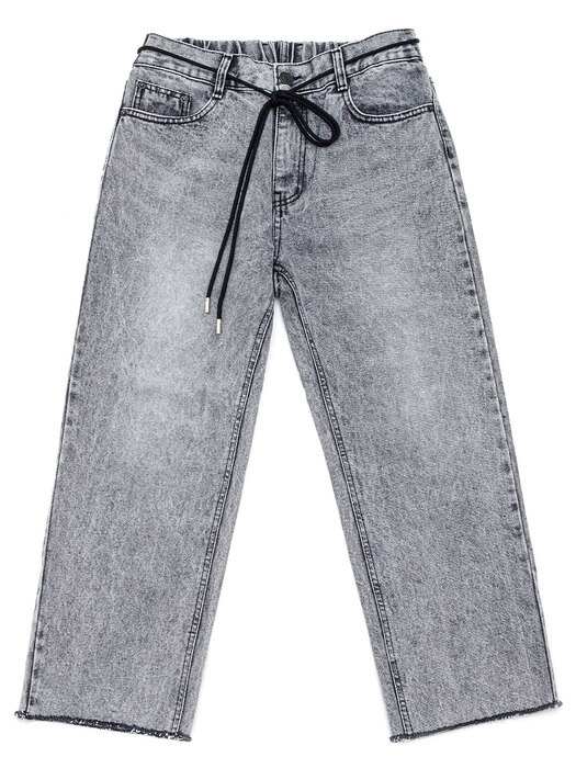 BBD Basic Crop Denim Pants (Gray)