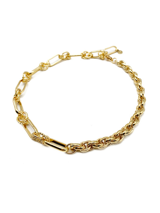 La paz & Armas gold chian necklace