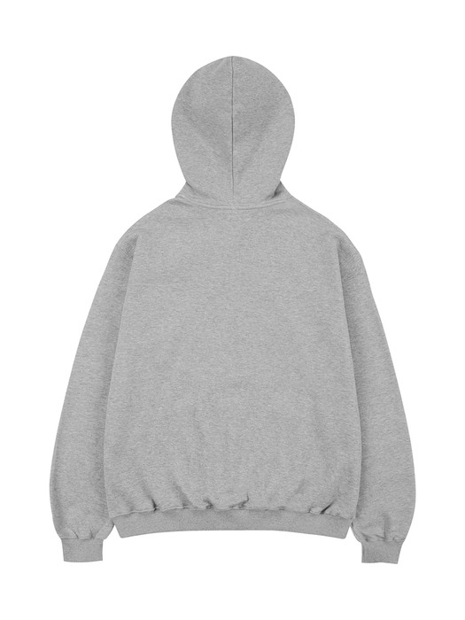 Bear hoodie gray