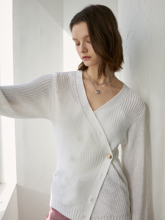 LM TWO-WAY CARDIGAN(IVORY)