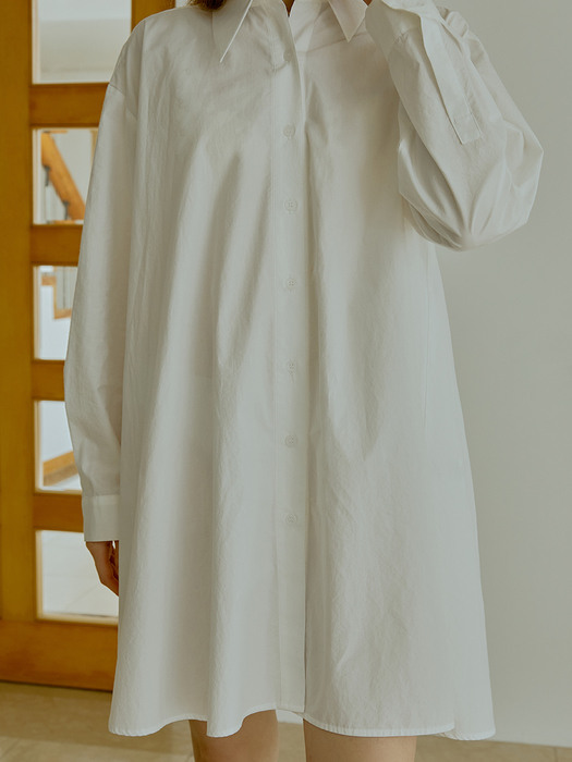 Layered shirt ops (white)