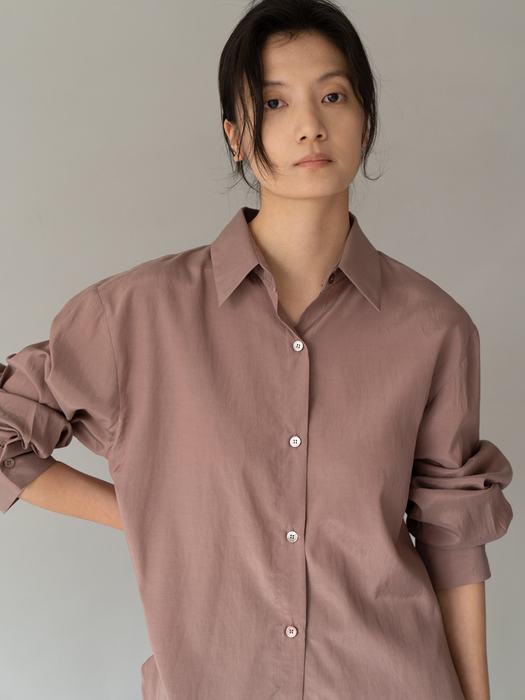 SILKY SHIRTS - PALE PINK 