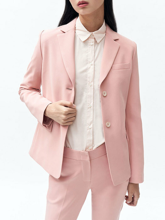 FLAMINGO SIEN CREPE BLAZER