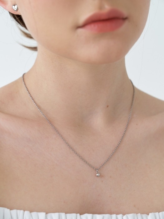 [Surgical] Mini Ball Necklace