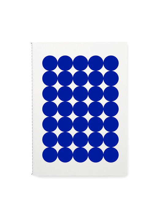 Blue Dots Handy Notebook