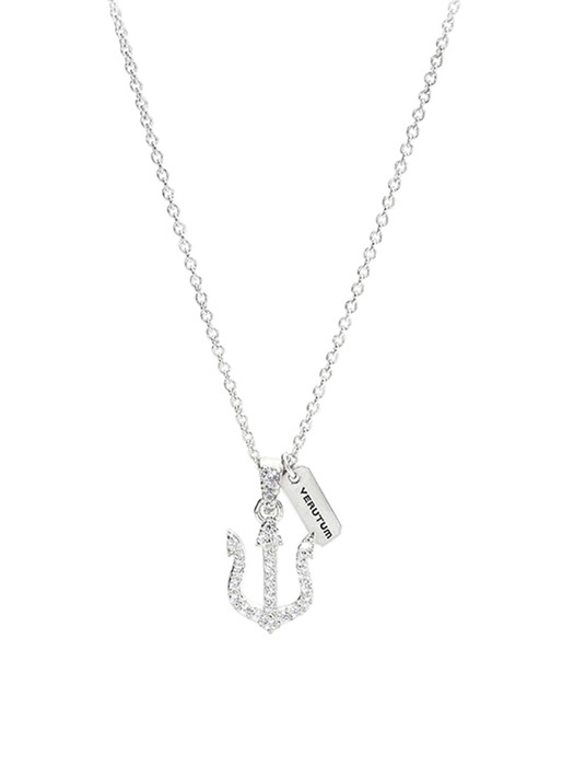 Trident Crystal Necklace_TN011