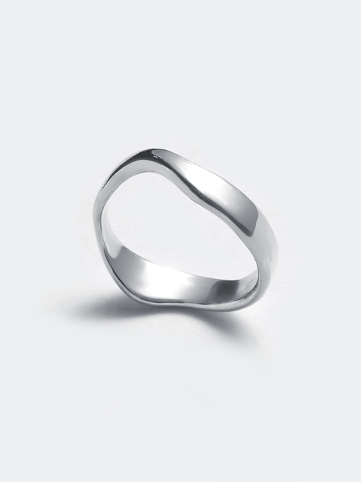 245 Flutto Wave Ring (silver925,18k Gold Plated)