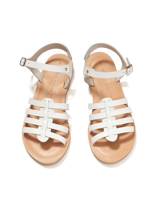 Line Point Sandal (white)