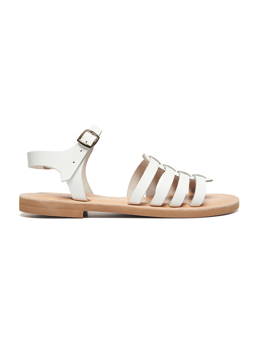 Line Point Sandal (white)