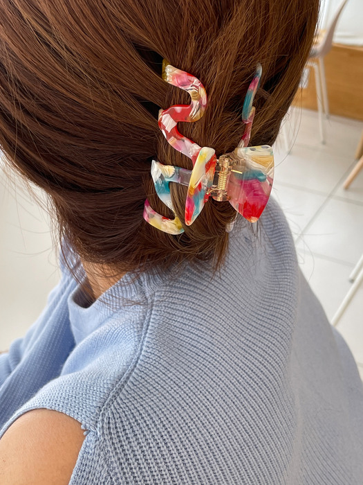 colorful hairpin