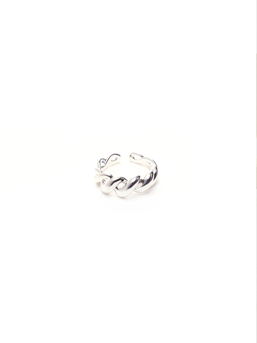 Silver volume tie ring (silver925)