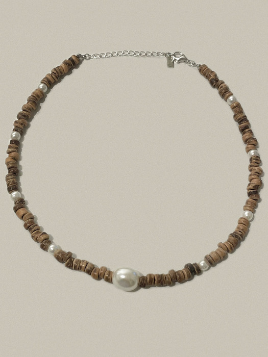Wooden Pearl collar (2colors)