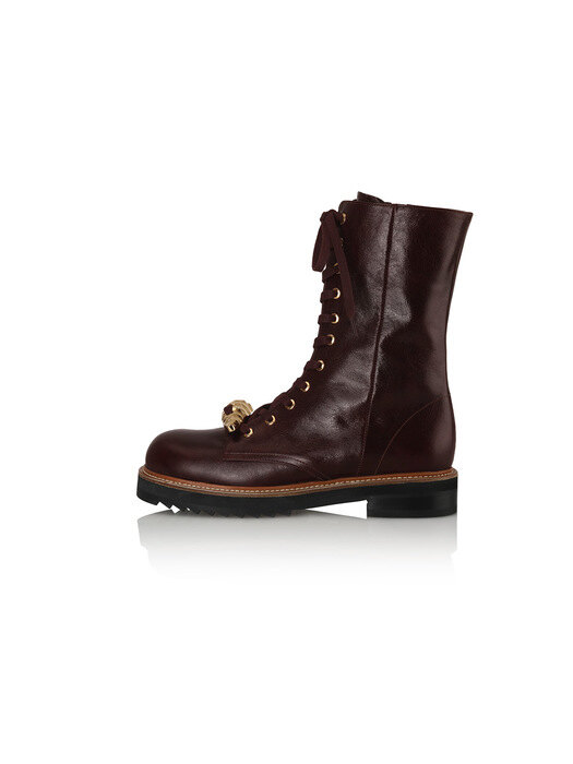 Chloee Walker Boots / 21AW-B566 / DARK BURGUNDY