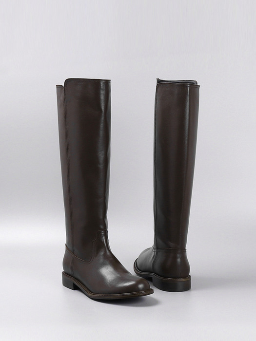 Round Toe Long Boots LC119_2cm