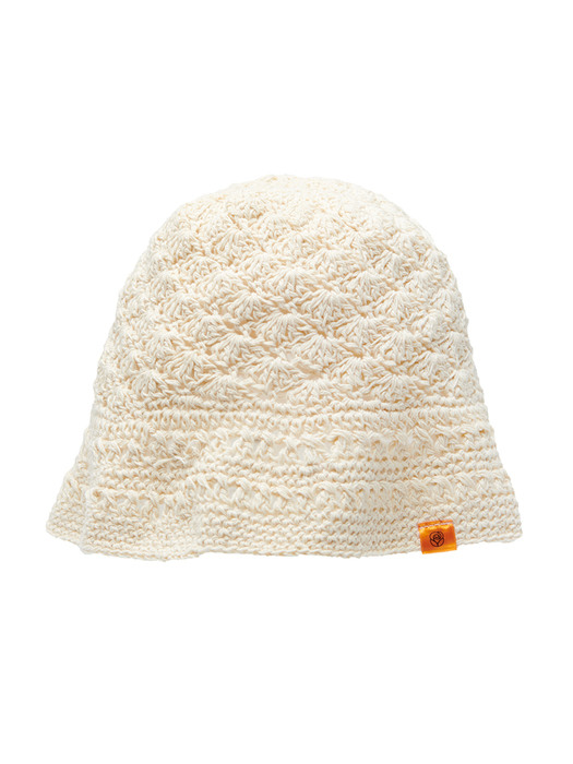 Knit Bucket Hat [CREAM]