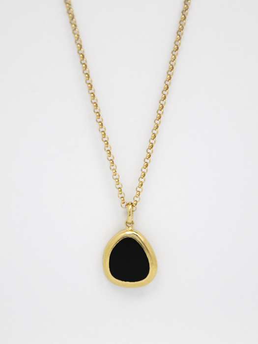 apart or togethernecklace _ onyx