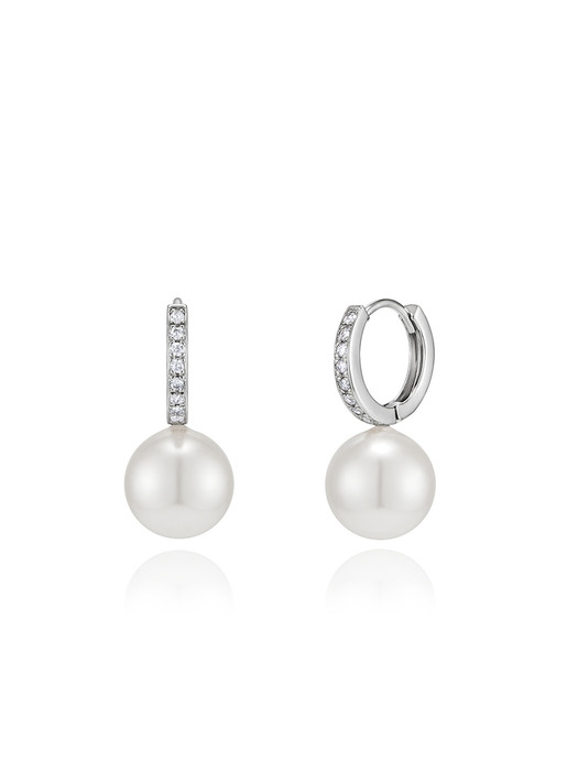 [silver925]Forever classic onetouch earring