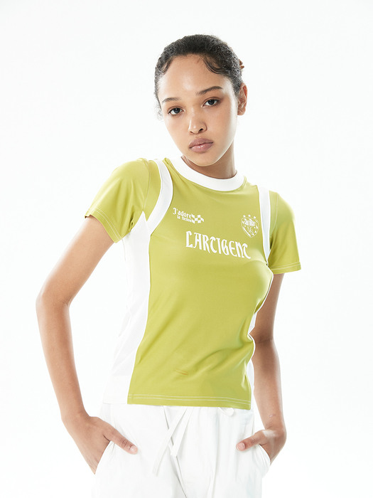 LLS MESH JERSEY TOP(OLIVE GREEN)