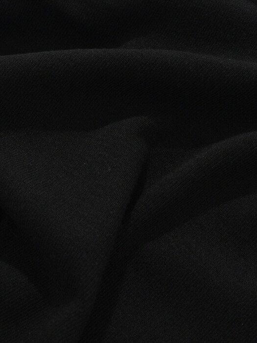 Soft Cotton Collar SHIRTS BLACK
