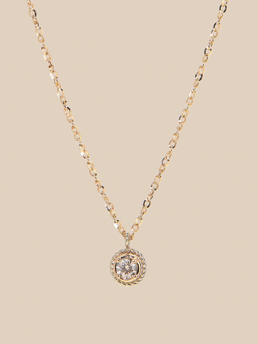 14k 0.1ct Flawless Necklace
