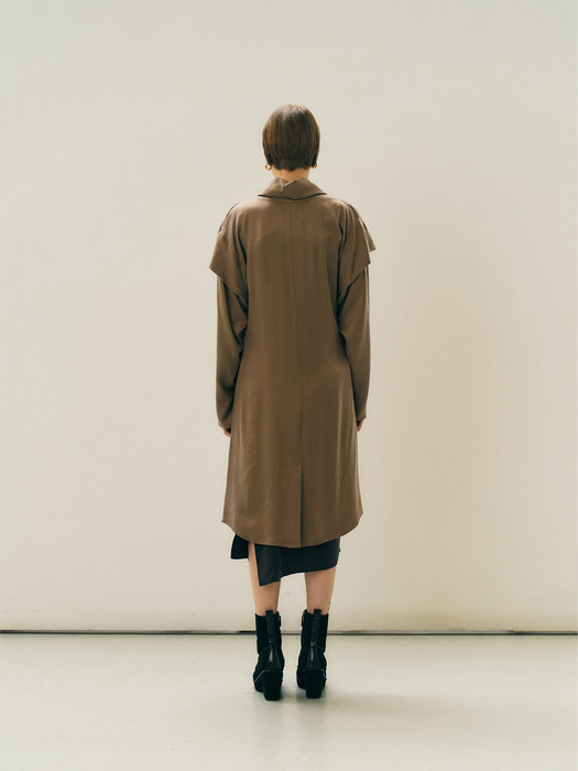 Long Shirts Dress, Cocoa